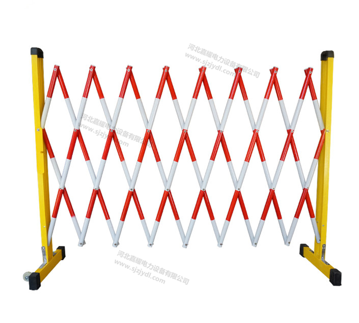 玻璃鋼管狀安全伸縮圍欄